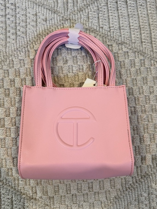 Handbags - Pink Embossed Logo Tote Bag - Women